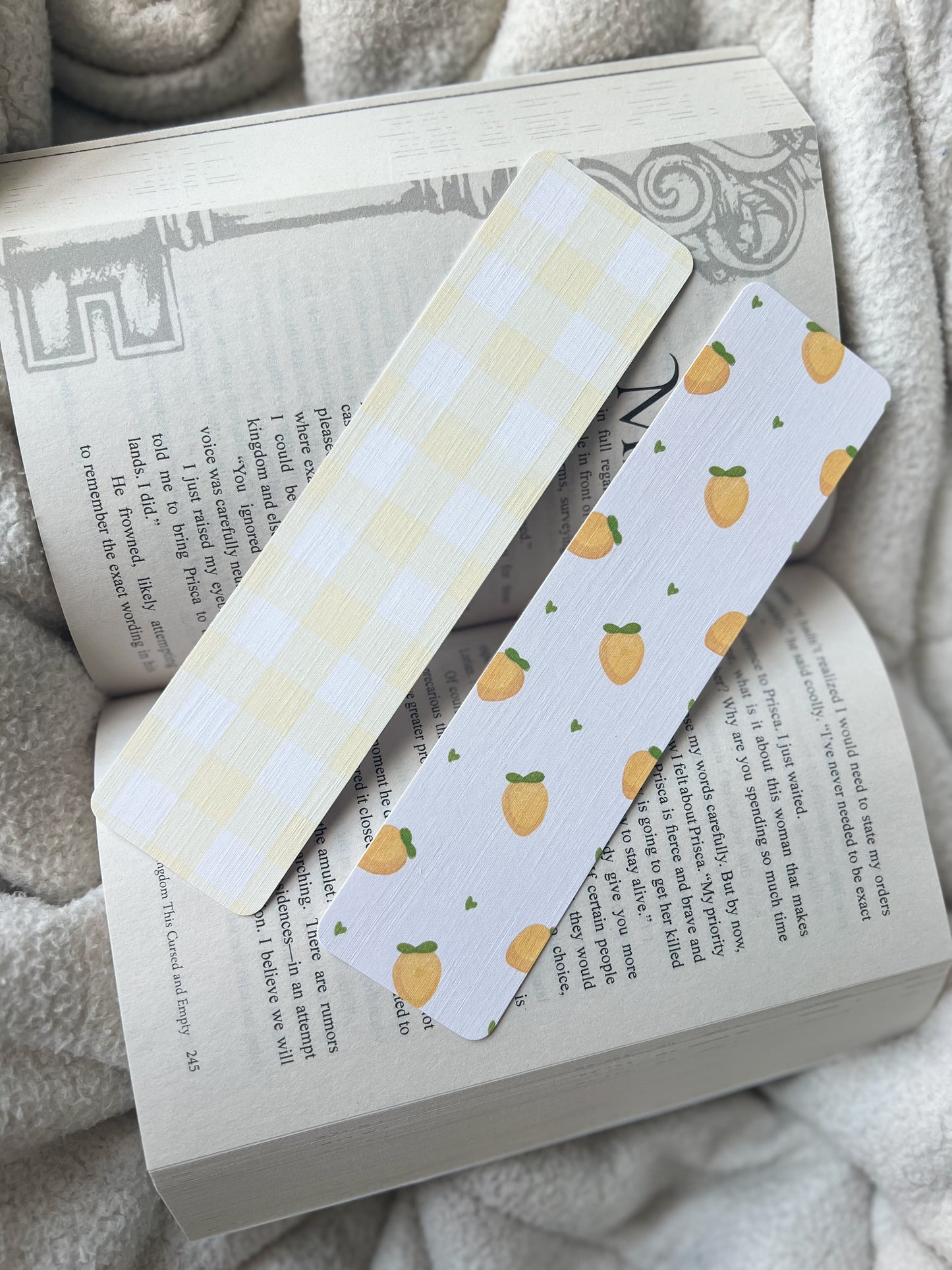 Soft Pastels & Gingham Bookmark Pack