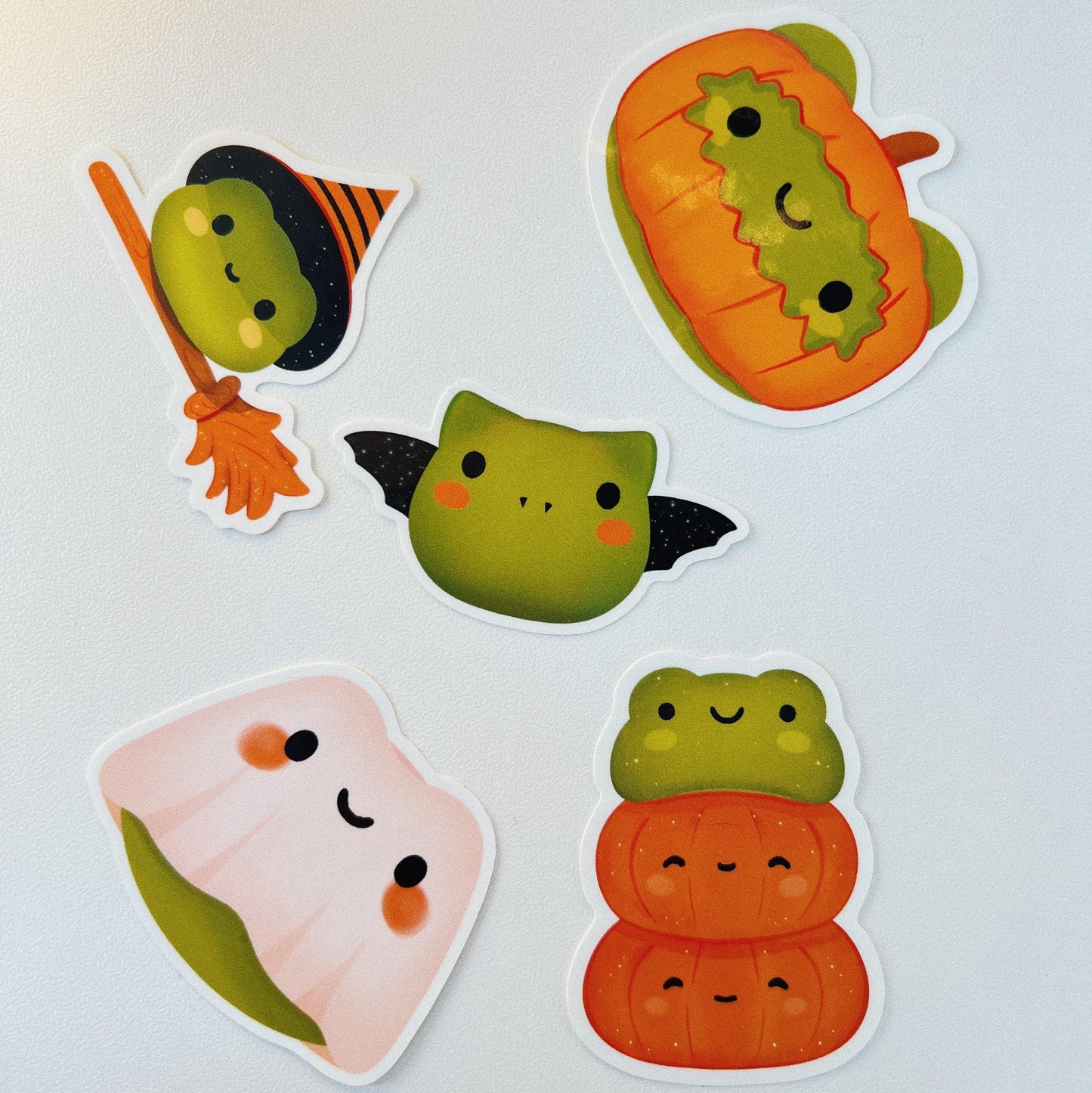 Ghost Froggo Die Cut Waterproof Sticker - cosymoo
