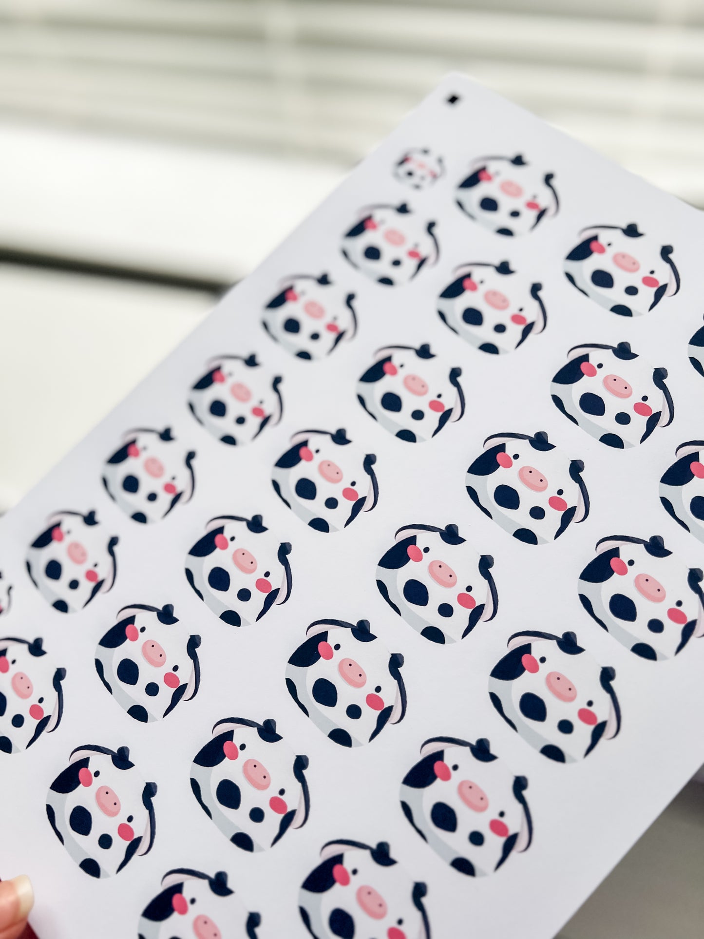 Baby Moo Die Cut Sticker