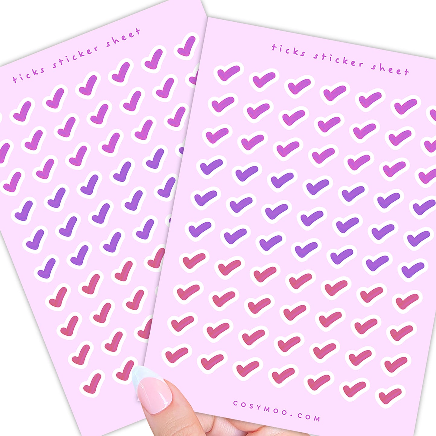 Ticks Planner Sticker Sheet