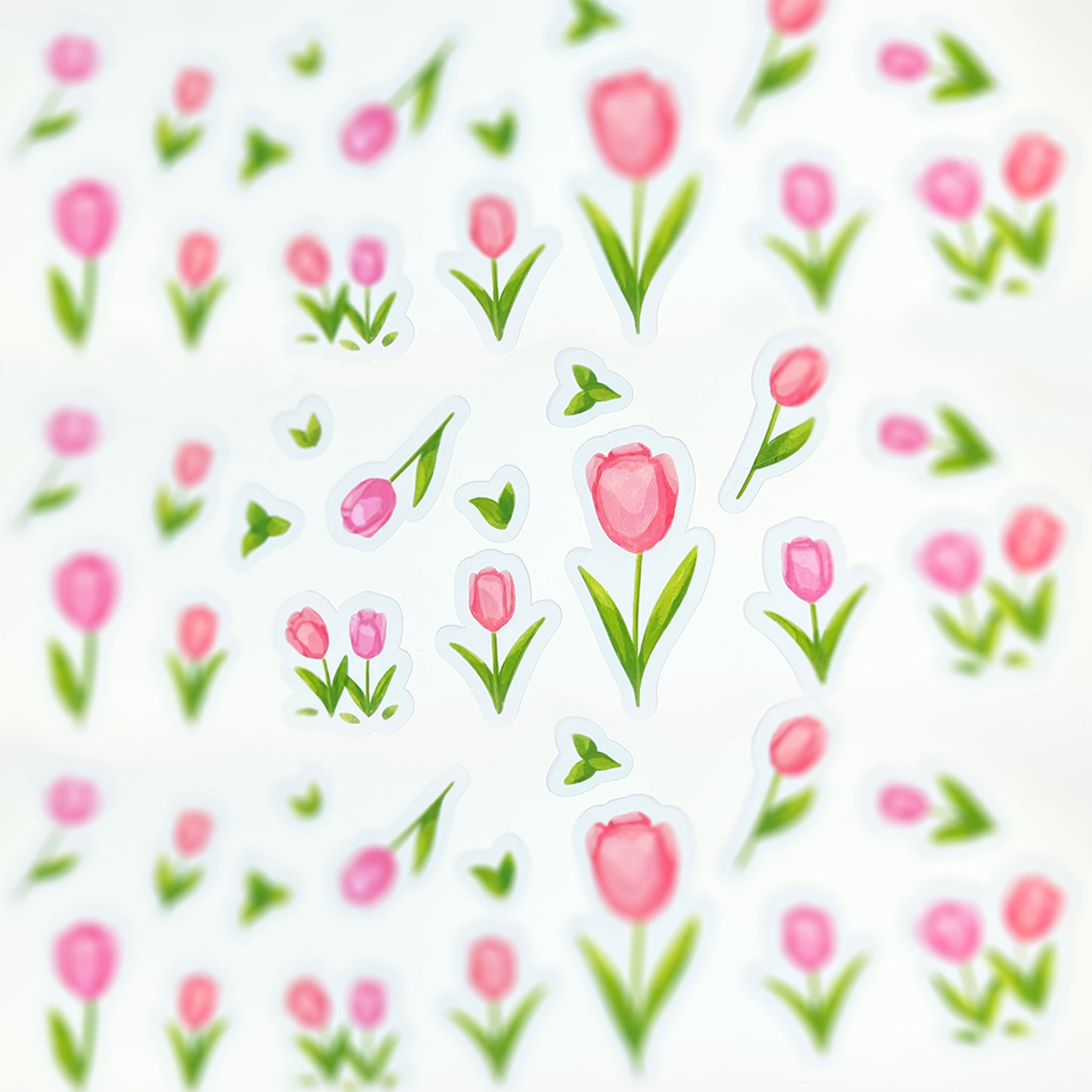 Tulips Planner Sticker Sheet