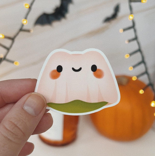 Ghost Froggo Die Cut Waterproof Sticker - cosymoo