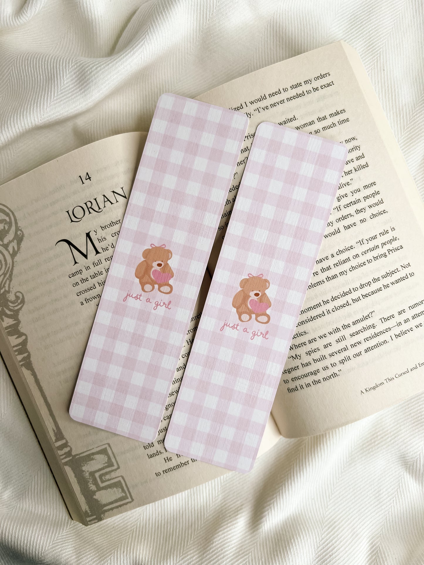Soft Teddy Bear Bookmark Bundle