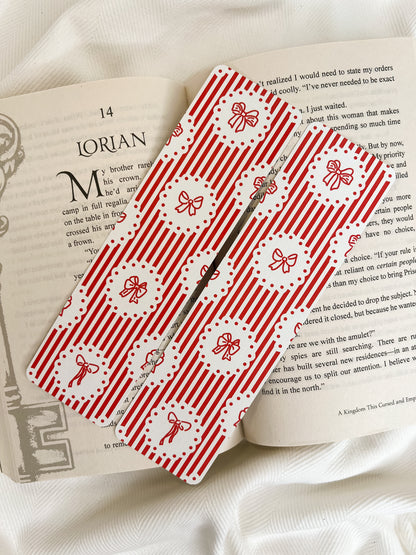 My Heart Belongs to Fictional Characters & Bow Bookmarks