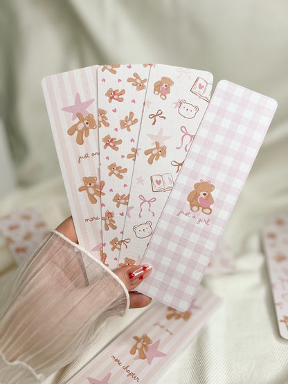 Soft Teddy Bear Bookmark Bundle