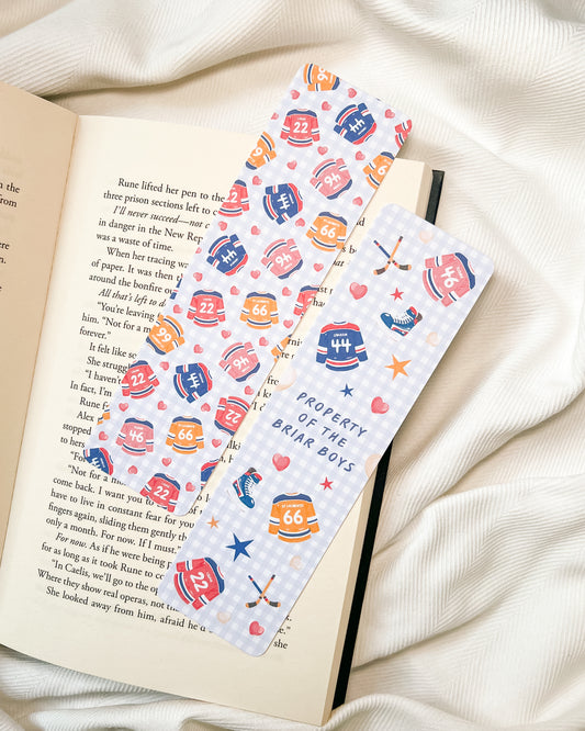 The Briar Boys Hockey Bookmarks