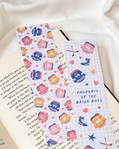 The Briar Boys Hockey Bookmarks