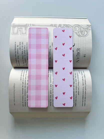 Soft Pastels & Gingham Bookmark Pack