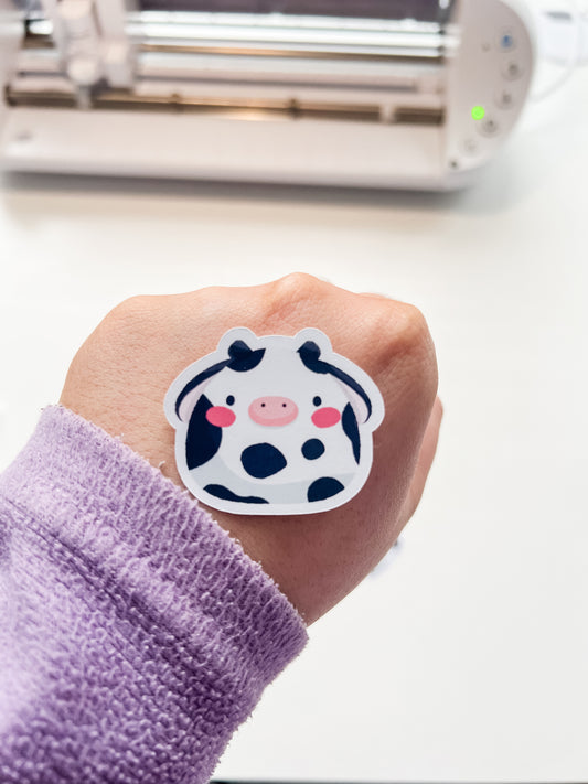 Baby Moo Die Cut Sticker