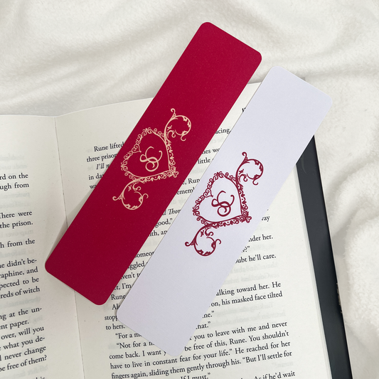 Sabrina Carpenter Bookmarks ~ White/Red